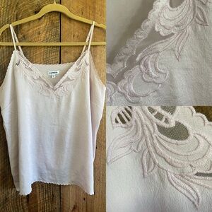Express Blush Lace Camisole NWOT